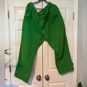 Big Bud Press Green Work Pants; 2X